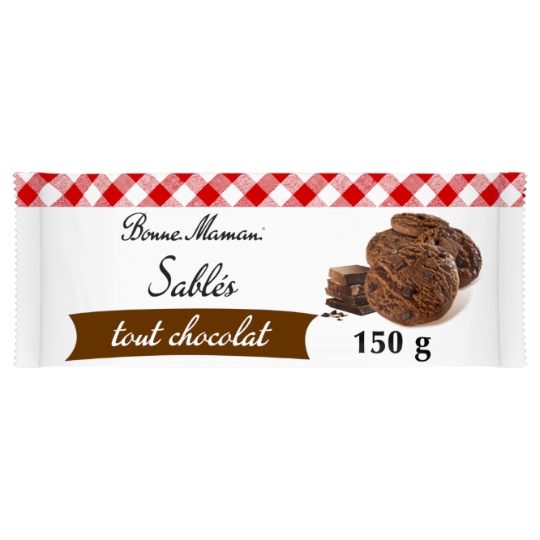Biscuits sablés tout chocolat BONNE MAMAN
