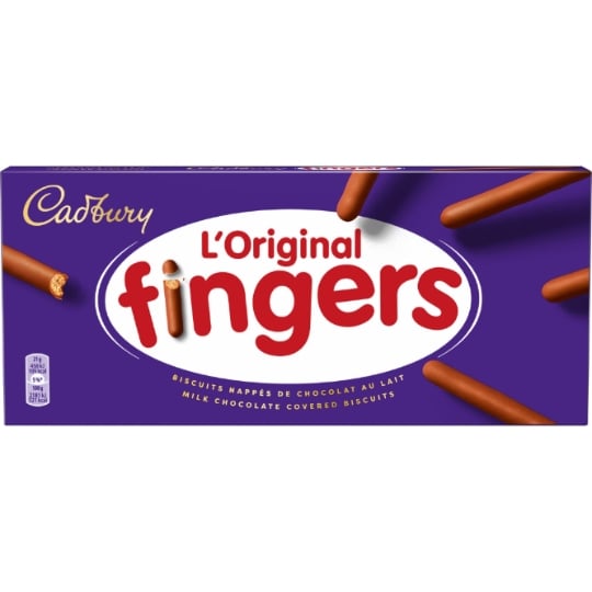 Biscuits Chocolat au lait Finger CADBURY