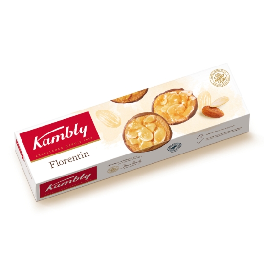 Biscuits chocolat lait & amandes Florentin KAMBLY