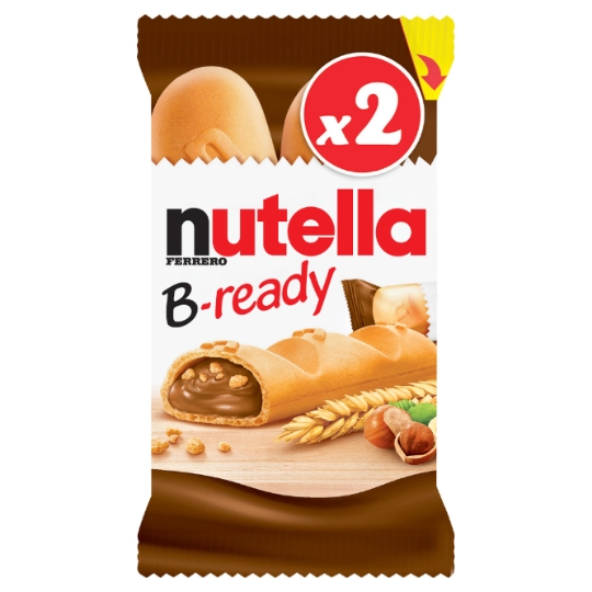 Biscuits Fourrés Noisettes et Cacao NUTELLA B-READY