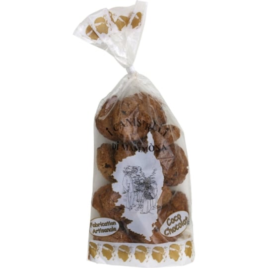 Biscuits Canistrelli coco chocolat