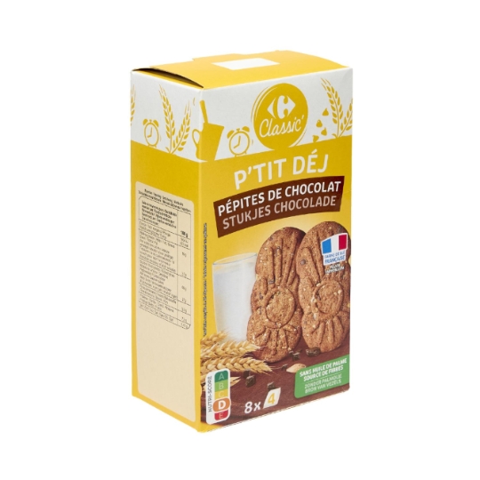 Biscuits pépites de chocolat CARREFOUR CLASSIC'