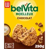 Biscuits petit déjeuner moelleux aux pépites de chocolat Belvita LU