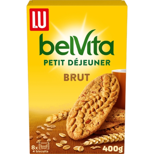 Biscuits petit déjeuner brut Original Belvita LU
