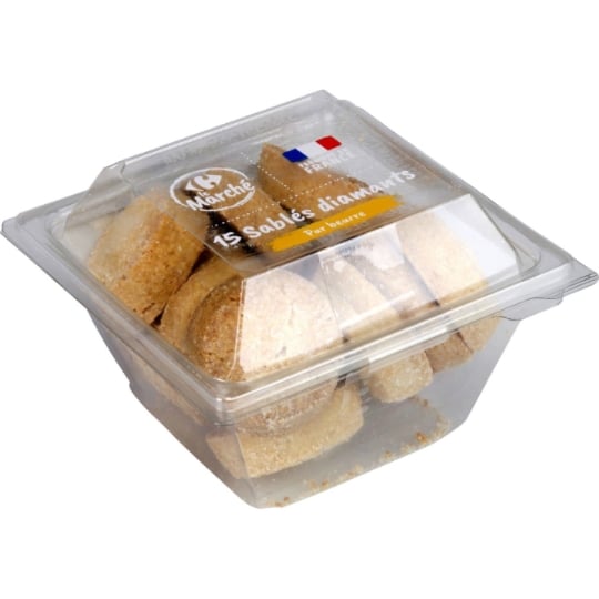 Sablés Diamants Pur Beurre CARREFOUR LE MARCHE