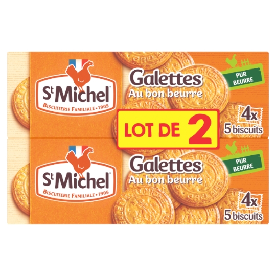 Biscuits Galettes Natures Au Bon Beurre ST MICHEL