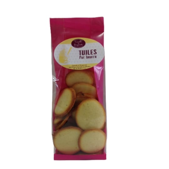 Tuiles au beurre BISCUIT. CANNELLE & BERGAMOTE