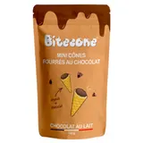 Mini Cônes Fourrés au Chocolat au Lait BITECONE