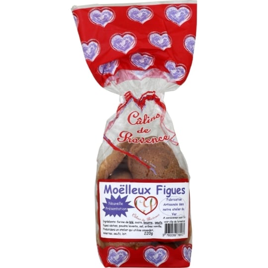 Biscuits moëlleux figues CALINS DE PROVENCE