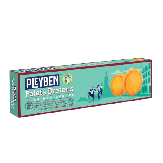 Biscuits palet de Bretagne pur beurre  GALETTES PLEYBEN