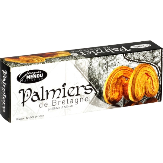 Biscuits palmers de Bretagne JACQUES MENOU
