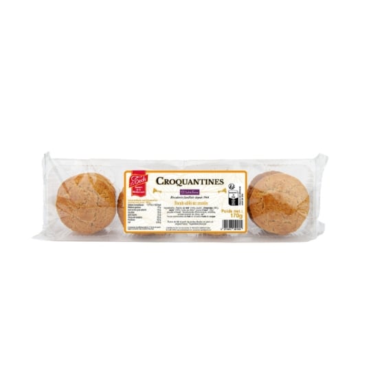 Biscuits amandes grillées croquantes LE TECH