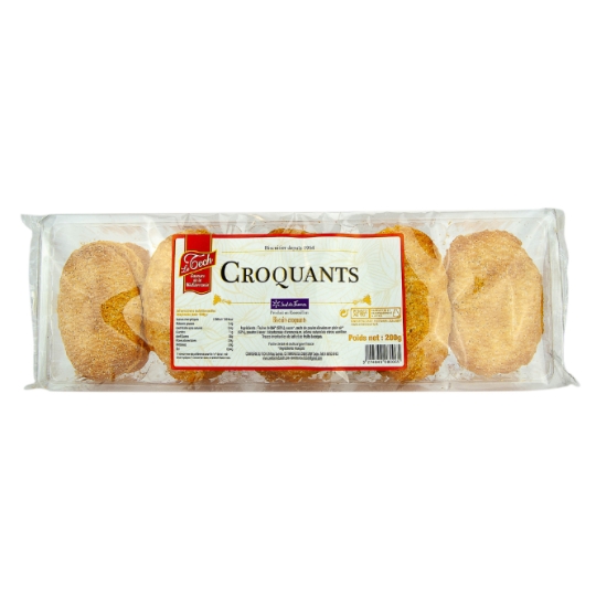 Biscuits croquants nature LE TECH