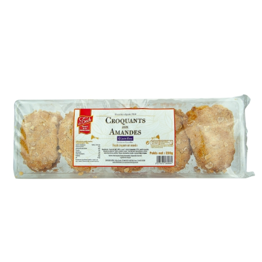 Biscuits croquants aux amandes LE TECH