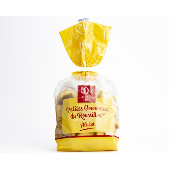 Biscuits petites couronnes/abricot LOR