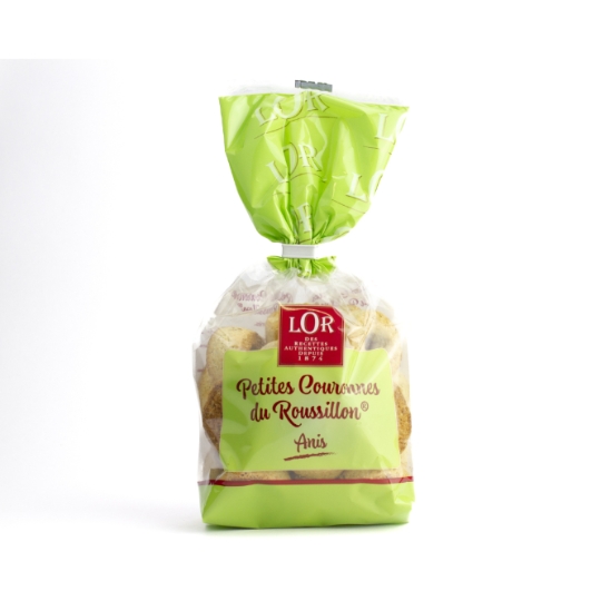 Biscuits petites couronnes/anis LOR