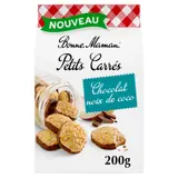 Biscuit Petits Carrés Chocolat Noix de Coco BONNE MAMAN