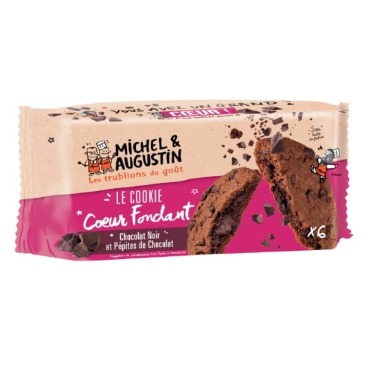 Cookies chocolat et pépites MICHEL ET AUGUSTIN