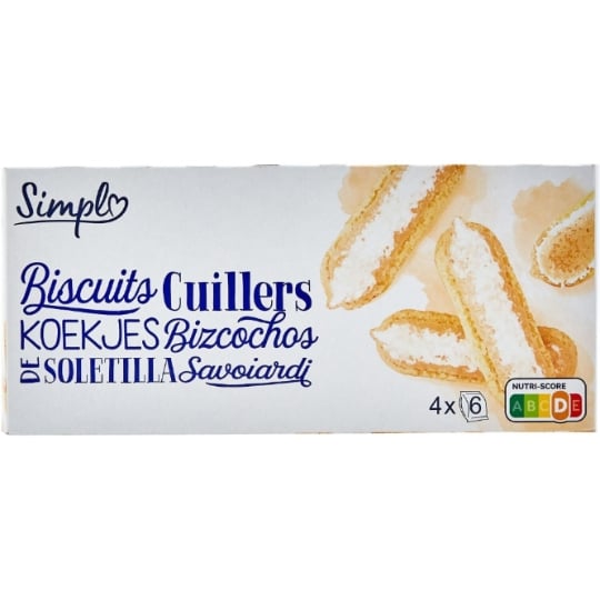 Biscuits Cuillers SIMPL
