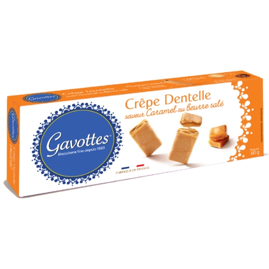 Biscuits crêpe dentelle caramel GAVOTTES