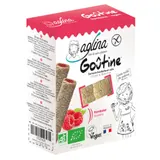 Goutine framboise biologique sans gluten AGLINA