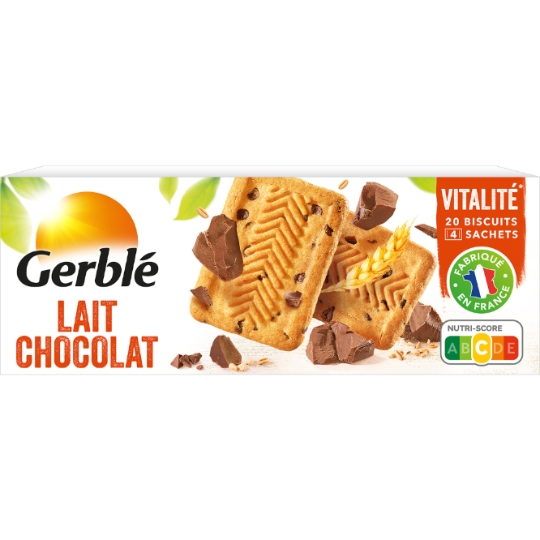 Biscuit lait chocolat GERBLE