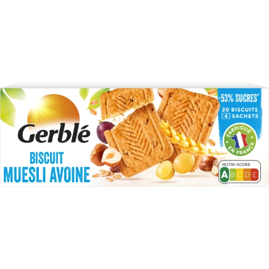 Biscuit muesli avoine GERBLE