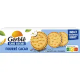 Biscuit fourré cacao sans sucres GERBLE