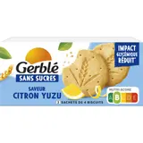 Biscuit Citron Yuzu Sans Sucres GERBLE