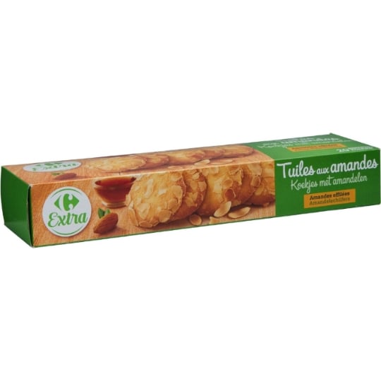 Biscuits tuiles aux amandes CARREFOUR EXTRA
