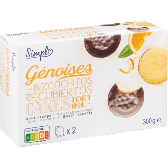 Génoises orange SIMPL