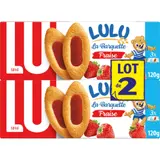 Biscuits à la fraise La Barquette Lulu LU