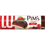 Biscuits génoises nappées à la fraise et au chocolat Pim's LU