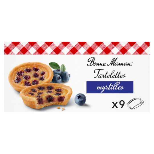 Biscuits Tartelettes Myrtilles BONNE MAMAN
