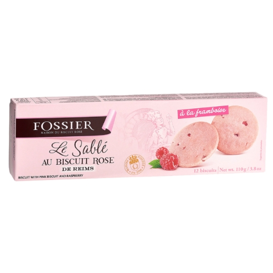 Biscuits Sablé à la framboise FOSSIER