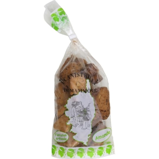 Biscuits Canistrelli amande