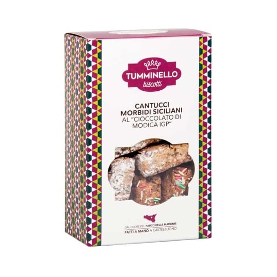 Cantucci Biscuits Moelleux Siciliens Au Chocolat De Modica Igp BISCOTTI TUMMINELLO