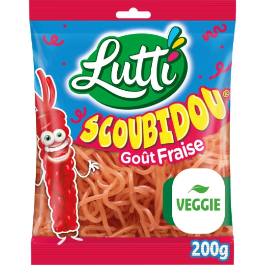 Bonbons scoubidou aux fruits LUTTI