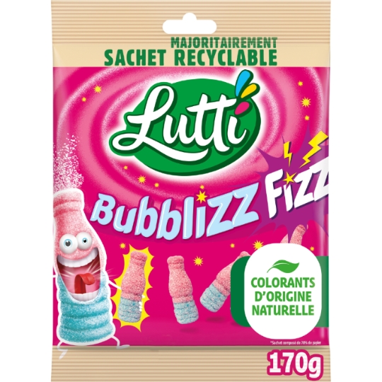Bonbons bubblizz piquants LUTTI