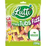 Bonbons mini-tubs fizz piquants aux fruits LUTTI