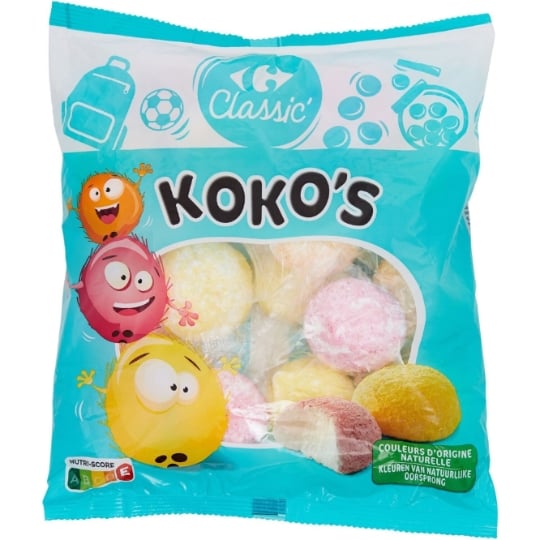 Bonbons boule de coco CARREFOUR CLASSIC'