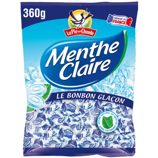 Bonbons menthe claire à la menthe LUTTI