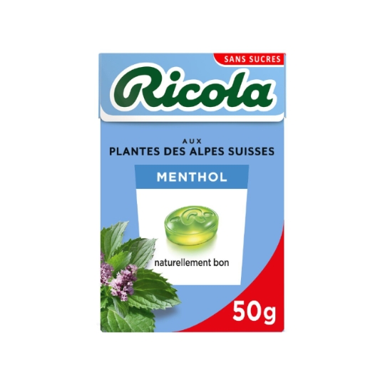 Bonbons menthol  RICOLA