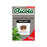 Bonbons réglisse sans sucres RICOLA