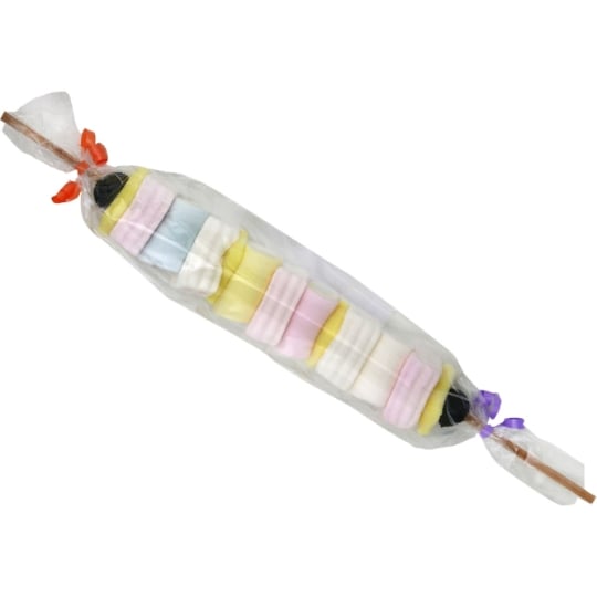 Bonbons brochette guimauve