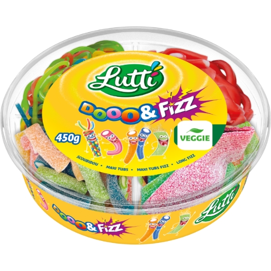 Bonbons assortiment doo&fizz LUTTI