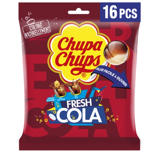 Bonbons Sucettes Fresh Cola CHUPA CHUPS