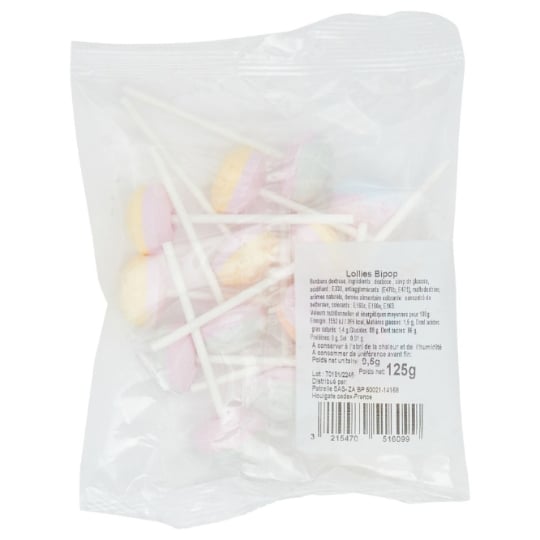 Sucettes Lollies Bipop