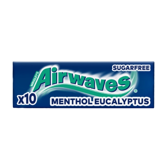 Chewing-Gum Menthol Eucalyptus Sans Sucres AIRWAVES