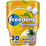 Chewing-gum Refresher Sans Sucres Ananas et Mangue FREEDENT